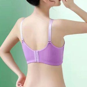 Bra non steel ring adjustable bra